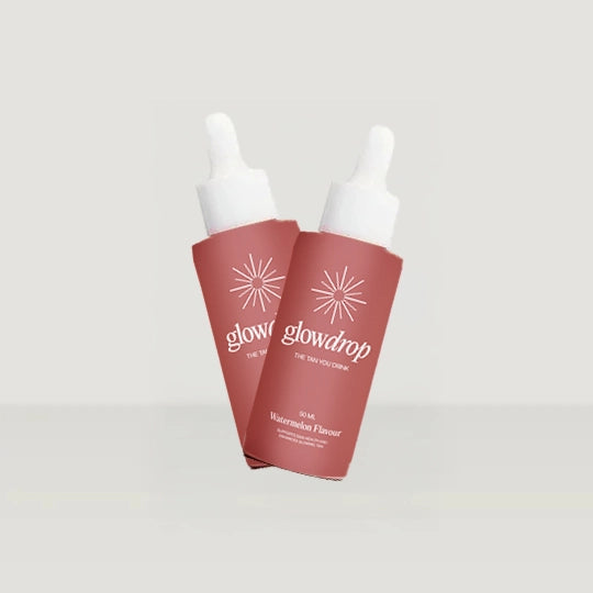 GlowDrop Brun-utan-sol-droppar – Glöden du dricker