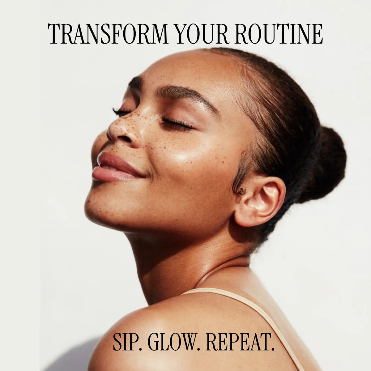 GlowDrop Brun-utan-sol-droppar – Glöden du dricker