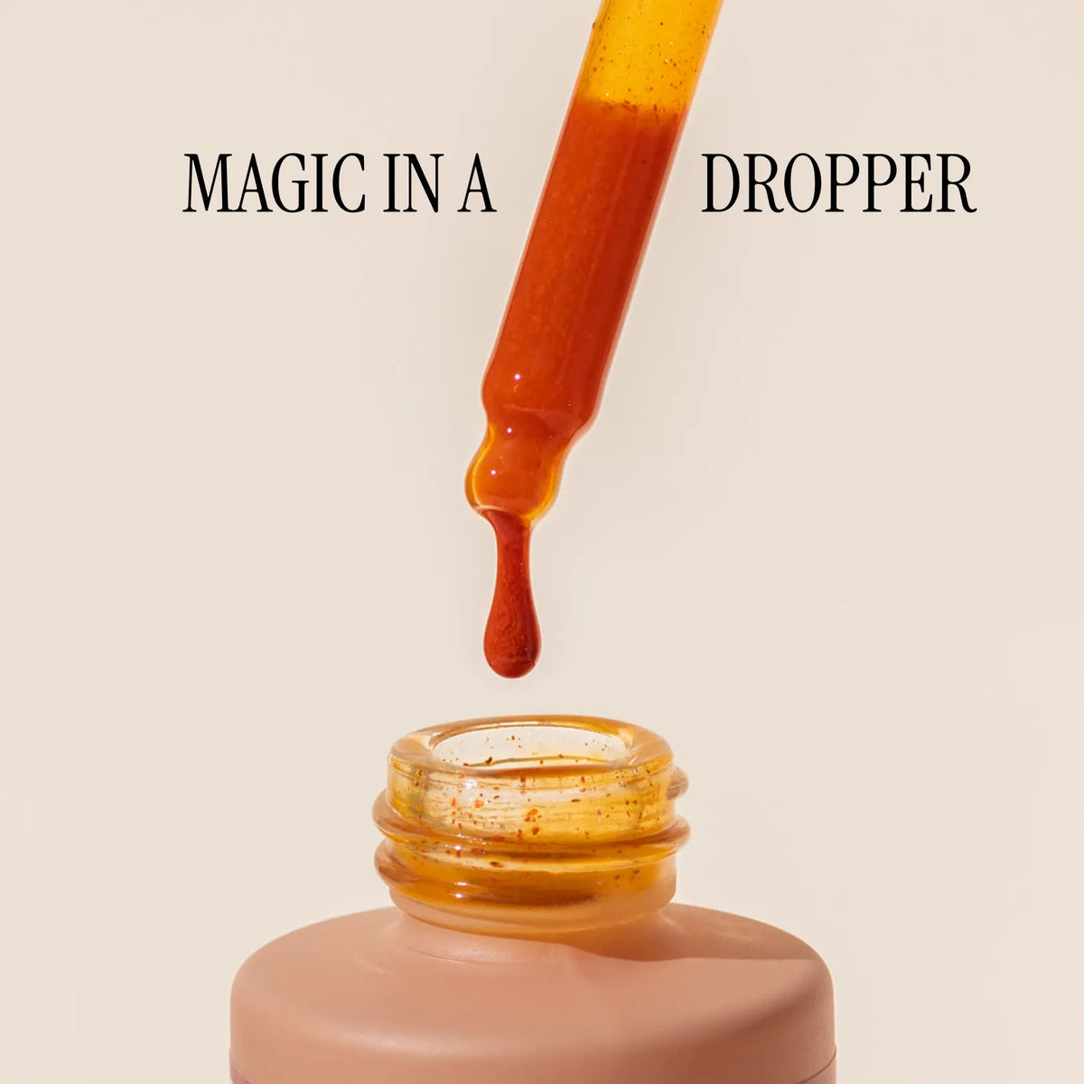 GlowDrop Brun-utan-sol-droppar – Glöden du dricker