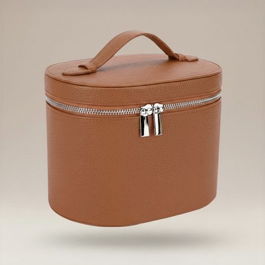 Cosmetic Leather Bag