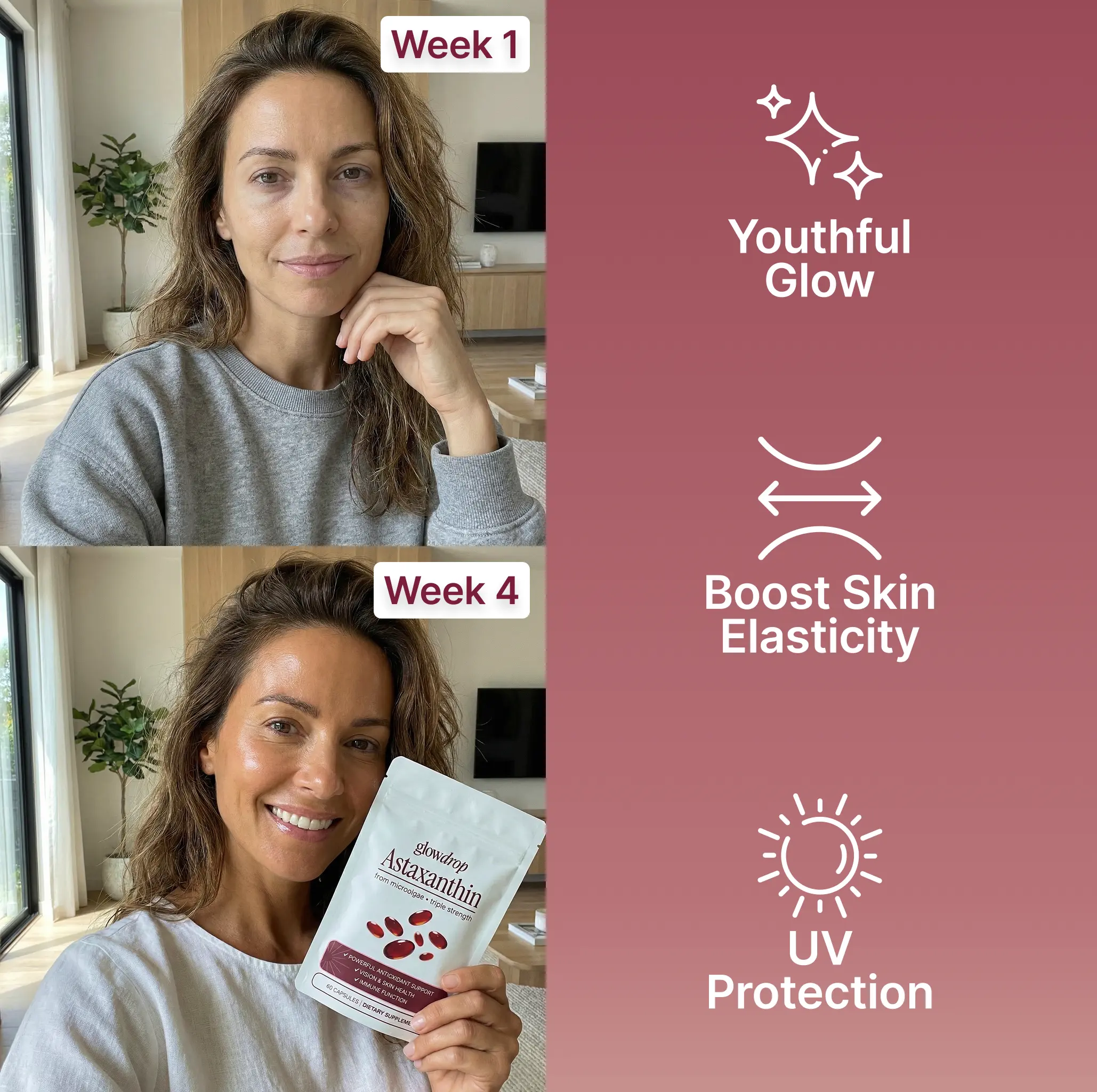 GlowDrop Brun-utan-sol-droppar – Glöden du dricker