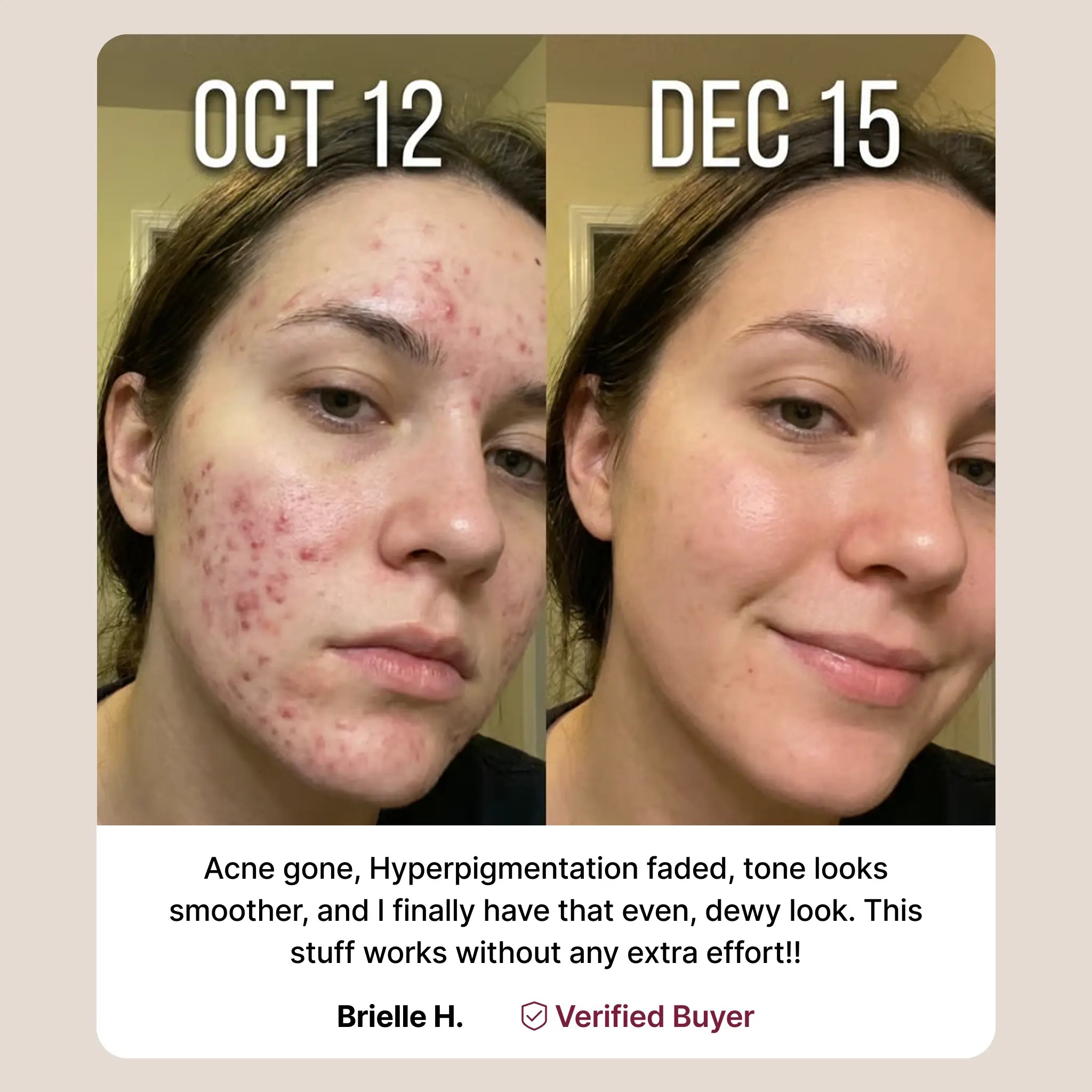 GlowDrop Brun-utan-sol-droppar – Glöden du dricker