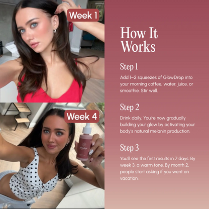 GlowDrop Tanning Drops – The Glow You Drink