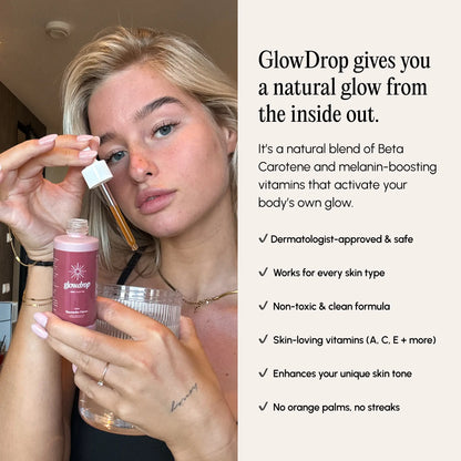 GlowDrop Tanning Drops – The Glow You Drink