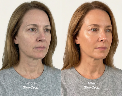 GlowDrop Brun-utan-sol-droppar – Glöden du dricker