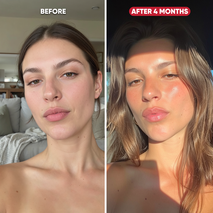 Antes y después Arielle