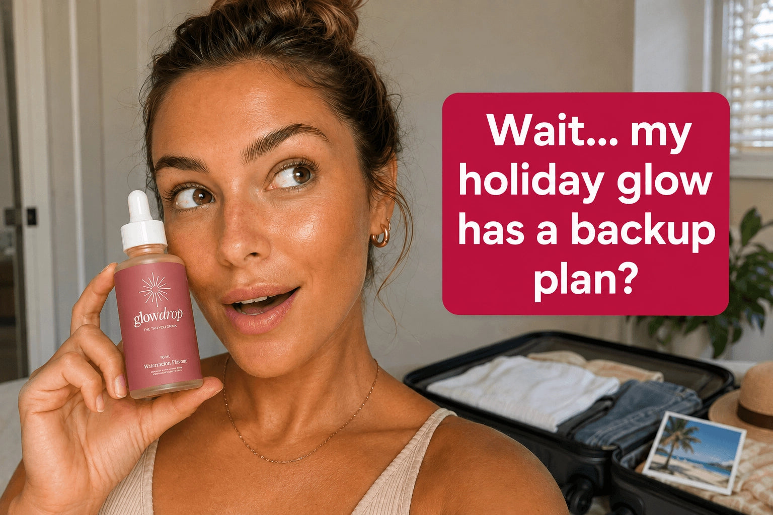 1. It naturally gives you the all-year-around tan, without sunbed/UV!